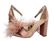 Sam Edelman Yaro Feather Womens Heels, Womens Heels Size 5, Pink, New