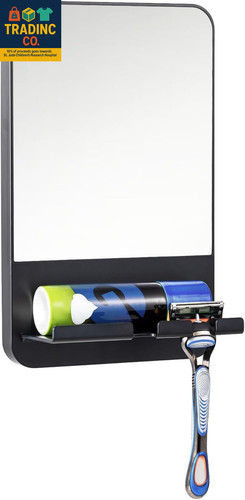 Fogless shower mirror with - mirror,