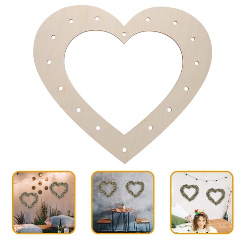 Pcs heart wreath base - 2,