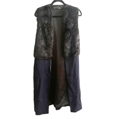 Zara womens medium faux fur - womens,