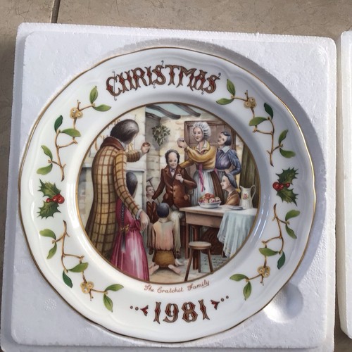 Aynsley 1981 christmas - 1981, plate