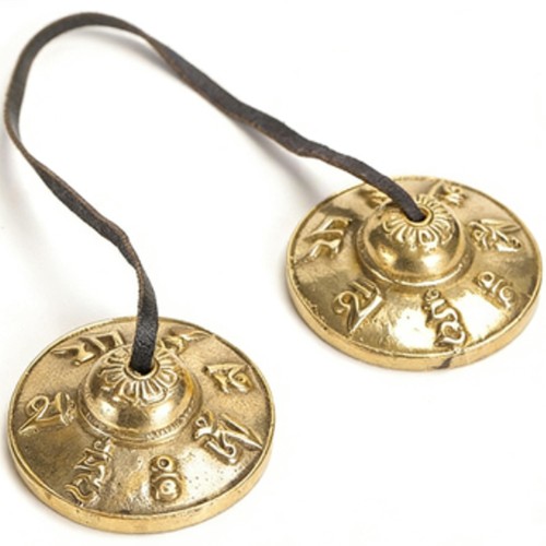 Tibetan tingsha cymbals bells - cymbals,