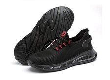 Mens ESD Womens Air Safety Shoes Work Boots Steel Toe Cap Trainers Lightweight