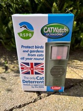 RSPB APPROVED CAT WATCH DETERRENT REPELLER CATWATCH SCARER ULTRA SONIC 2025 V