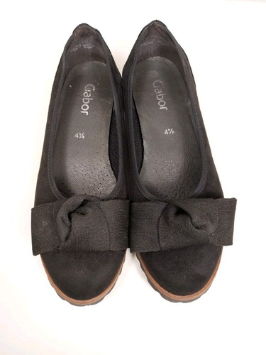 Gabor black slip ballet - gabor,