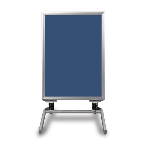 Board sign with snap - with, frame
