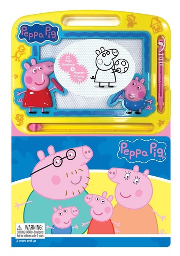 Peppa pig read doodle - pig,