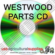 WESTWOOD TRACTOR MOWER PARTS LISTS CD ALL DIAGRAMS, OWNERS GUIDES, ENGINES