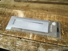 Letter box external Chrome inward sprung flap new unused