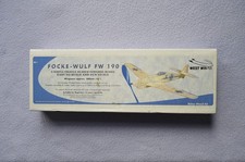 West Wings Balsa Wood Kit of a Focke-Wulf FW 190 - boxed