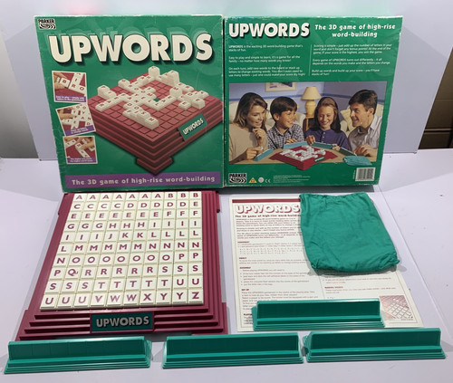 Upwords board game parker - upwords,