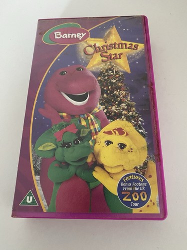 Barney christmas star 2002 - barney, vhs