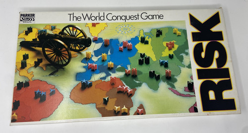 Vintage risk board game - board,