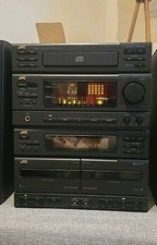 JVC MX-50 Compact Audio Component System CD / Tuner/Dual Cassette But CD Faulty 