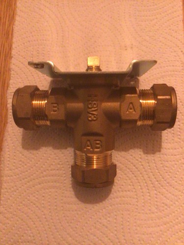 Danfoss port valve - 22mm, body