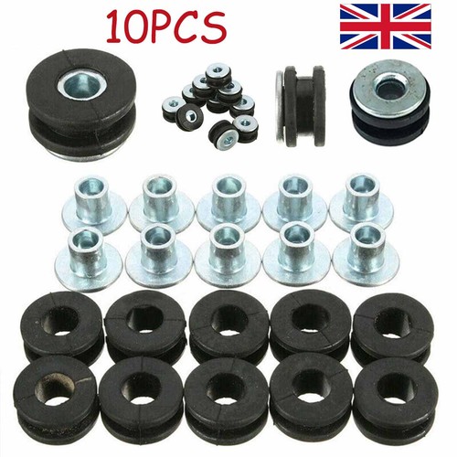 10x motorcycle rubber grommets - motorcycle,