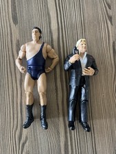WWE Bobby Heenan And Andre The Giant Figures