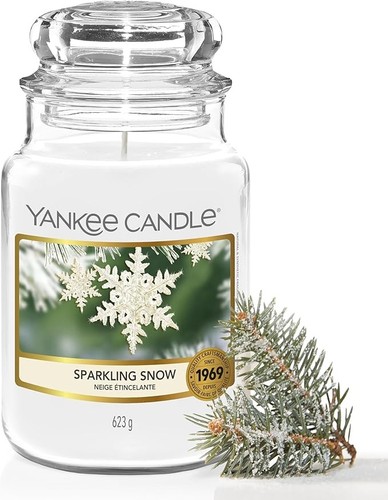 Yankee candle sparkling snow - sparkling,