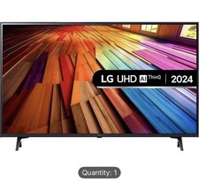 43ut80006la smart 4k - lg, 43"