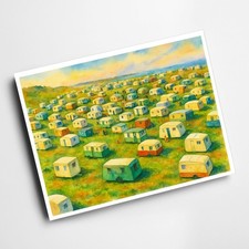 A6 PRINT - The Caravan Site