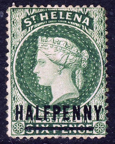 Helena 1885 half penny - half,
