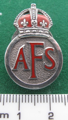Auxiliary fire service lapel - auxiliary,