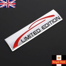 Silver Metal LIMITED EDITION Car Emblem Badge Tuning Sticker Body Styling Logo