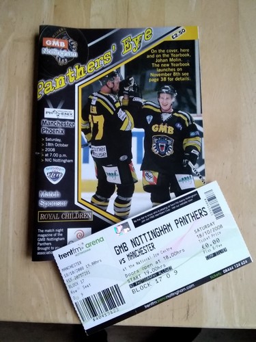 2008 nottingham panthers - nottingham,