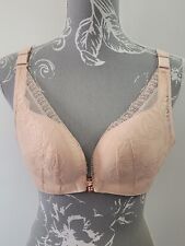 Ladies Bra Non Wired Front Opening Brassiere Underwear Lace Sexy Lingerie Top