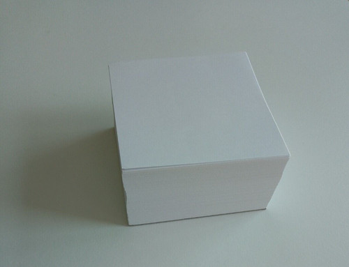 Cubes loose white sheets - 6,