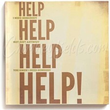 "Help " Beatles Lyrics Deep