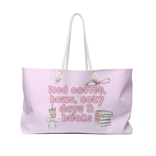 Iced coffee bows cozy - days, &