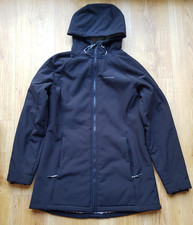 Craghoppers Windshield Black Fleece Lined Hooded Coat Women's Size 12