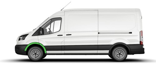 Ford transit front wheel - front,