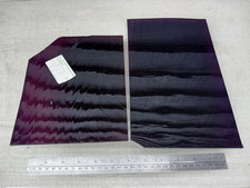 Stained glass offcuts.  2 x