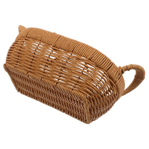 Coffee table wicker storage - table,