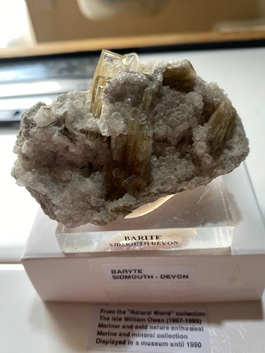 Baryte calcite peak hill - baryte,