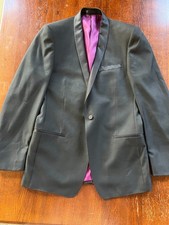 M&S Tuxedo Jacket - Size UK 40" R - Slim Fit - Single Breasted Shawl Lapel BNWOT