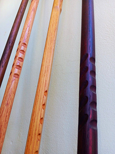Handmade wood walking sticks - handmade,