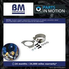 Catalytic Converter Fitting Kit fits MERCEDES VIANO W639 3.0D 06 to 11 OM642.990