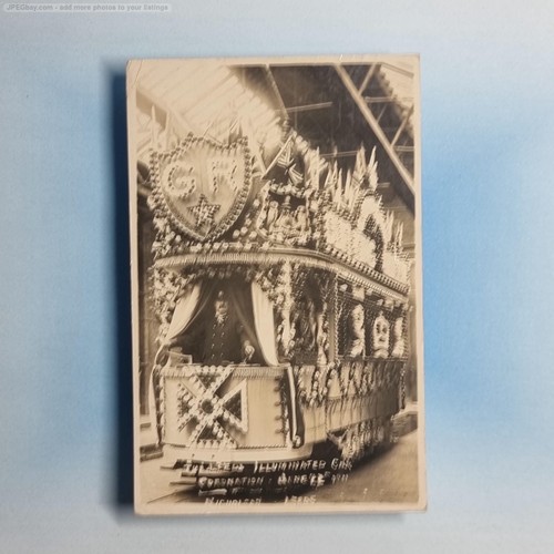 Leeds postcard 1911 real - real, photo