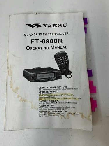 Yaesu 8900r transceiver - ft-8900r,