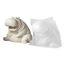 Hippo resin silicone mold - hippo,