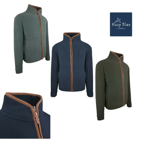 Hazy blue finley mens zip - hazy,