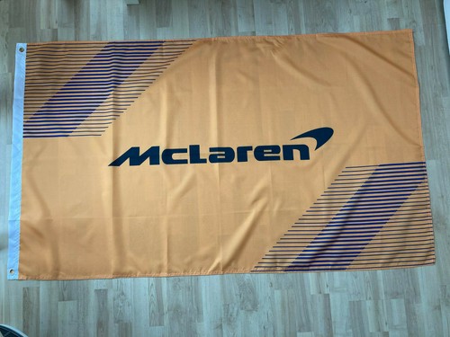 Massive mclaren flag x - f1,