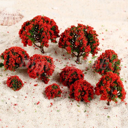 10pcs scale 8cm red - ho,