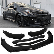 For Toyota Corolla SE XSE Gloss Front Bumper Lip Splitter Spoiler Lower Body Kit