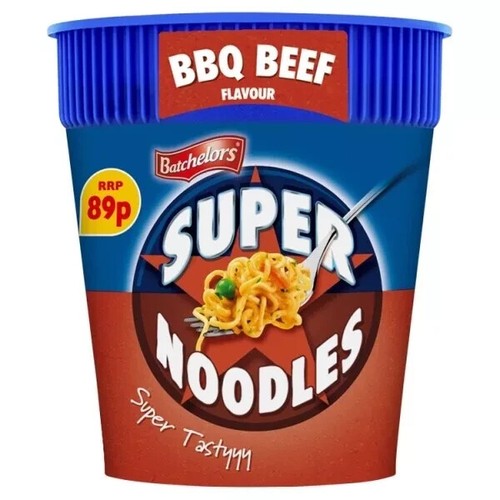 Batchelors super noodle - super, bbq