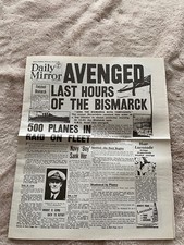 WW2 Avenged Bismarck Mirror