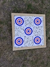 Foam Archery Target with wooden frame 52cm X 52cm X 7cm.